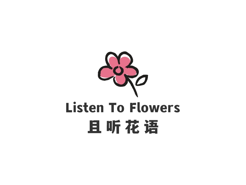 Listen To Flowerslogo設計